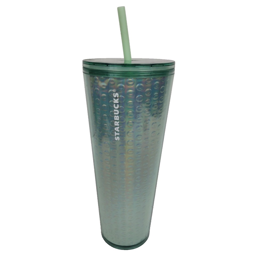 Starbucks Holiday 2020 Tumbler | Mint Green Iridescent Bubble Tumbler | Cold Cup